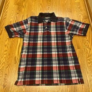 Payne Stewart Plaid Golf Polo Shirt
